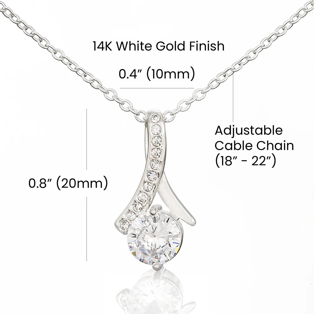 Mother of the Bride Necklace Gift for Mom | Wedding Day Jewelry